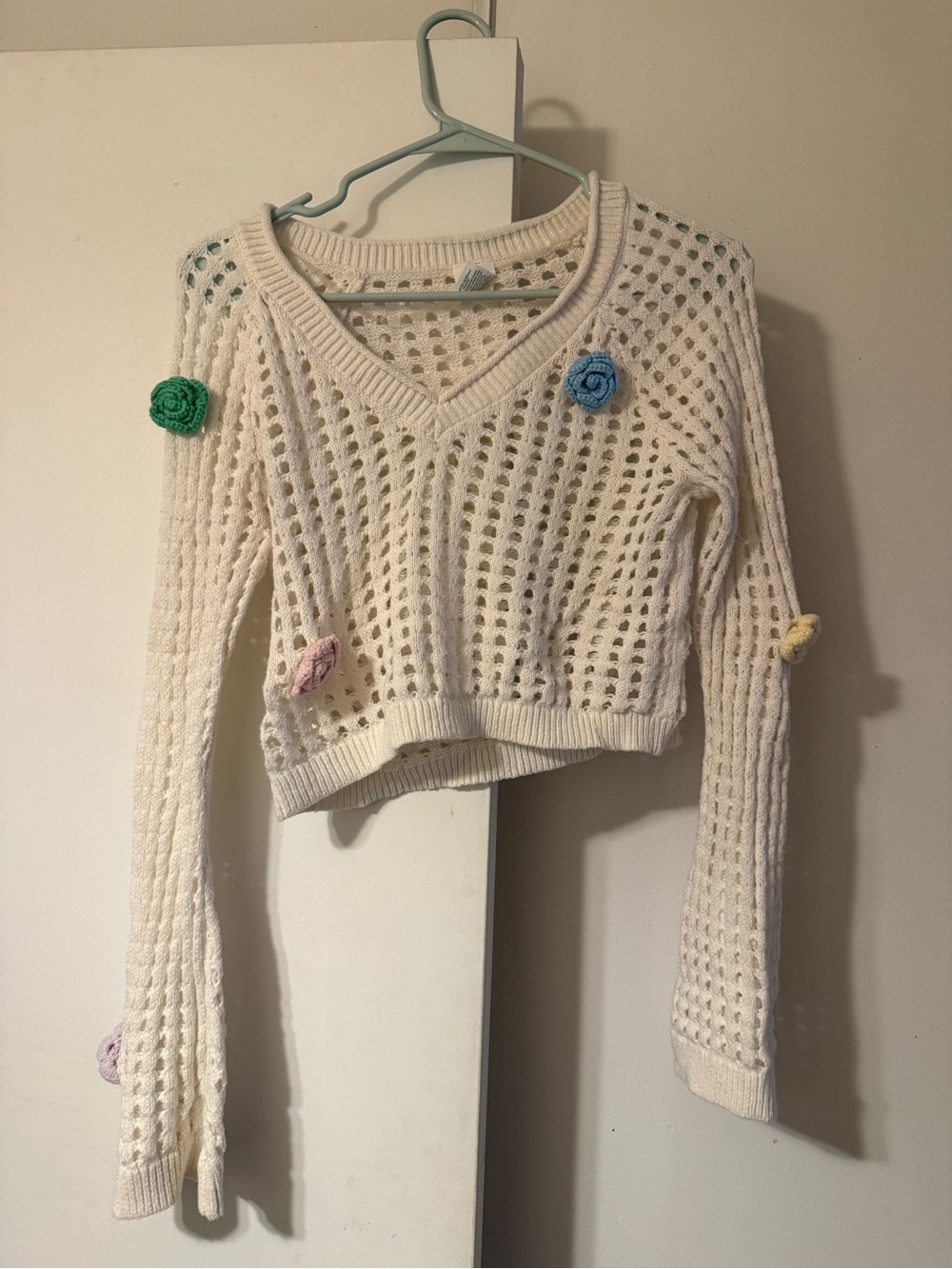 Wild Fable Flower Cropped Top